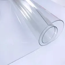 Premium Clear Plastic Vinyl Fabric Protector For Multiple Uses - Sold Folded