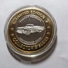 $10 Imperial Palace Marilyn Monroe's 1955 Lincoln Capri .999 Silver Casino Token