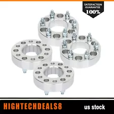 (4) 1.5 inch Wheel Spacers 6x5 12x1.5 For 2002-2009 GMC Envoy Chevy Trailblazer