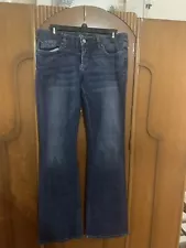 Bebe. Women’s Bootcut Dark Blue Jeans. Waist 30. B24