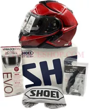 Shoei Neotec II Winsome Helmet Red/Black X-Small (0116120103)