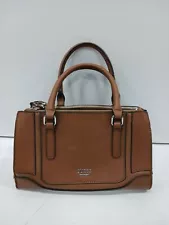 Women's Brown Leather Guess purse