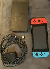 Nintendo Switch Neon Red and Neon Blue Joy-Con Console