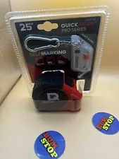 25' Self Marking QUICKDRAW PRO SERIES TAPE MEASURE TOOLS