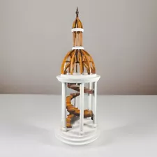 Duomo Due Model Handmade Wood Architecture Model 31”H 14”D