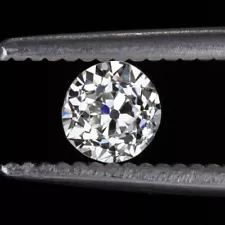 CERTIFIED H VS OLD EUROPEAN CUT DIAMOND VINTAGE ANTIQUE ART DECO LOOSE 1/2 CARAT