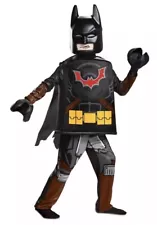 LEGO Movie 2 Batman Deluxe Child Costume Halloween Boys Large (10-12)