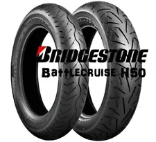 BRIDGESTONE H50 BATTLECRUISE 130/90-16 & 140/90-16 TIRE SET KAWASAKI VULCAN 800