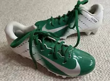 Nike Vapor Boy's Size 3Y Green White Football Cleats Shoes 917170-123