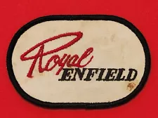 VINTAGE ROYAL ENFIELD MOTORCYCLE PATCH ORIGINAL UNIFORM BADGE