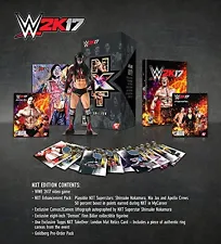NEW WWE 2K17: NXT Collector's Edition Sony PlayStation 4 2016 Goldberg Figurine