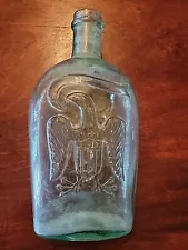 ANTIQUE EAGLE WHISKEY BOTTLE 1860? NO CHIPS OR CRACKS