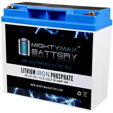 Mighty Max 12V 18AH Lithium Replacement Battery for BMW K1200LT K1200RS