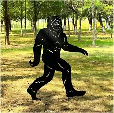 Life Size Bigfoot Metal Large Statue for Outdoor Garden Yard Art Decoration 4Ft