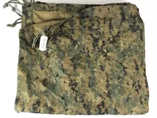 USMC Military MARPAT Woodland Digital REVERSIBLE FIELD TARP Tarpaulin 90x80 VGC