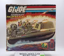 Hovercraft Killer W.H.A.L.E. 1ST RELEASE Variant Complete GI Joe 1984 Hasbro