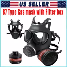 Gas Masks Survival Nuclear and Chemical, Respirator Mask with Filters