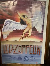 Vintage Led Zeppelin Swan Song Bravado 2003 Poster #8004, Distributed by Funky