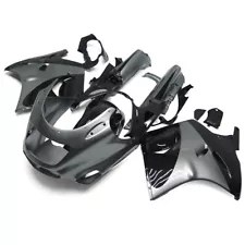 Grey Black Bodywork For Kawasaki ZZR1100 ZX11 1993 - 2003 Fairing Kit Plastics