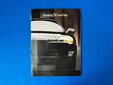 RARE 1992 LEXUS SC400 COUPE DEALER SHOWROOM SALES BROCHURE CATALOG GUIDE BOOKLET