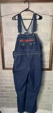 Dickies Men's Bib Overall, Blue Denim MR RED ZIPPER!!