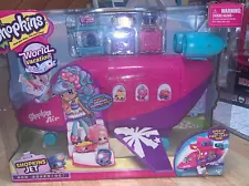 Shopkins World Vacation Jet Plane for Shoppie Dolls Airplane Real Littles NEW