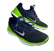 Nike x Seattle Seahawks Free Trainer V7 Mens Shoe Size 10 NFL Athletic Sneakers