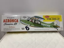 Guillow's Aeronca Champion 85 Kit No. 301 24" Wingspan Airplane Model Kit Sealed