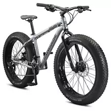 Mongoose 26-In. Dolomite ALX Unisex Fat Tire Mountain Bike, Gray