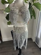 Professional belly dance costume