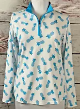 San Soleil Jacket Medium UV50 Teal Moisture Wicking Quick Drying Lightweight