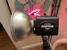 New ListingPaul C Buff Einstein 640WS Strobe Flash Unit SUPER LOW USAGE***WITH TRANSMITTER