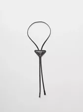 Prada Saffiano leather bolo tie