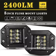 5" LED Marine Lights Pods Pontoon Boat HeadLights Spreader Docking Fishing Lamp