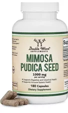 Double Wood Mimosa Pudica Seed 180 Caps -3 Month Supply.EXP: 11/24 FREE SHIPPING