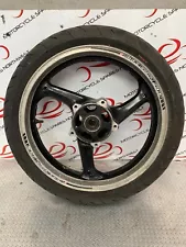 SUZUKI GSR600 FRONT WHEEL AND TYRE 2010 GSR600 120-70-17 FRONT WHEEL RIM