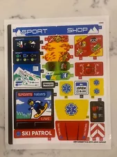 LEGO STICKER SHEET for 60203 Ski Resort, New & Genuine