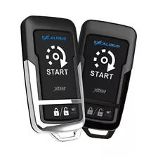 EXCALIBUR ALARMS RS-272 1500 FEET 1+1 BUTTON REMOTE START/KEYLESS ENTRY SYSTEM