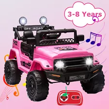 Jeep Licensed Power Wheels 12V Battery Powered Kids Ride On Car Toy Gift For Kid