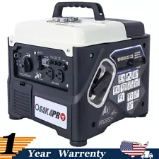 Portable Inverter Generator 1200W Engine Eco-Mode for Backup Home Use & Camping