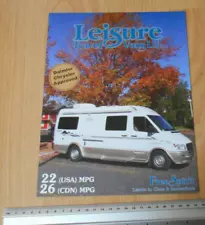 USA Leisure Travel Vans Ltd Mercedes-Benz Class B Motorhome sales Brouchure