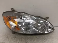 2003 2004 Toyota Corolla Headlight Passenger Right RH Halogen AFT 4776