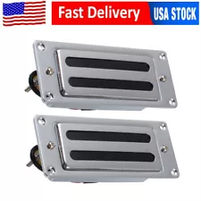 Electric Bass Guitar Humbucker Neck Bridge Pickup Compatible for LP Les Paul