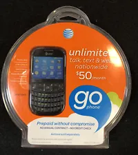 2 PACK AT&T GO PHONE Z431 KEYBOARD New Sealed NEED TO UNLOCK OTHERWISE WIFI ONLY