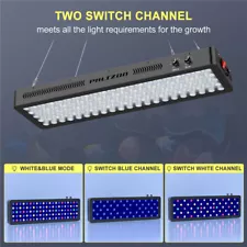 300W Dimmable LED Aquarium Light Reef Fish Coral Light Full Spectrum Marine Lamp