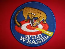 Vietnam War US Air Force F-100 WILD WEASEL ONE Patch