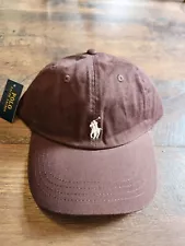 brown polo hat