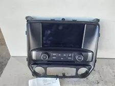 2015-2016 GMC SIERRA 2500 Radio Control Panel w/Screen ID 23485741