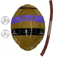 Cosplay Ninja turtle Costume Shell and weapon Super Hero for Kids Boys and girls