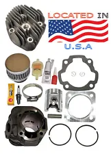 Can Am Mini Ds 90 Bombardier Ds90 Cylinder Head Piston Kit Gaskets 2002-2006 (For: 2005 Bombardier DS90)